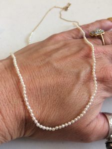 reknot restring an add a pearl necklace by The Pearl Girls