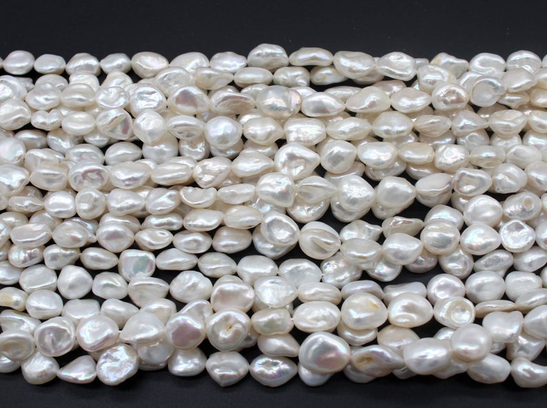 keshi pearls like the flashy splashy pearls - the pearl girls